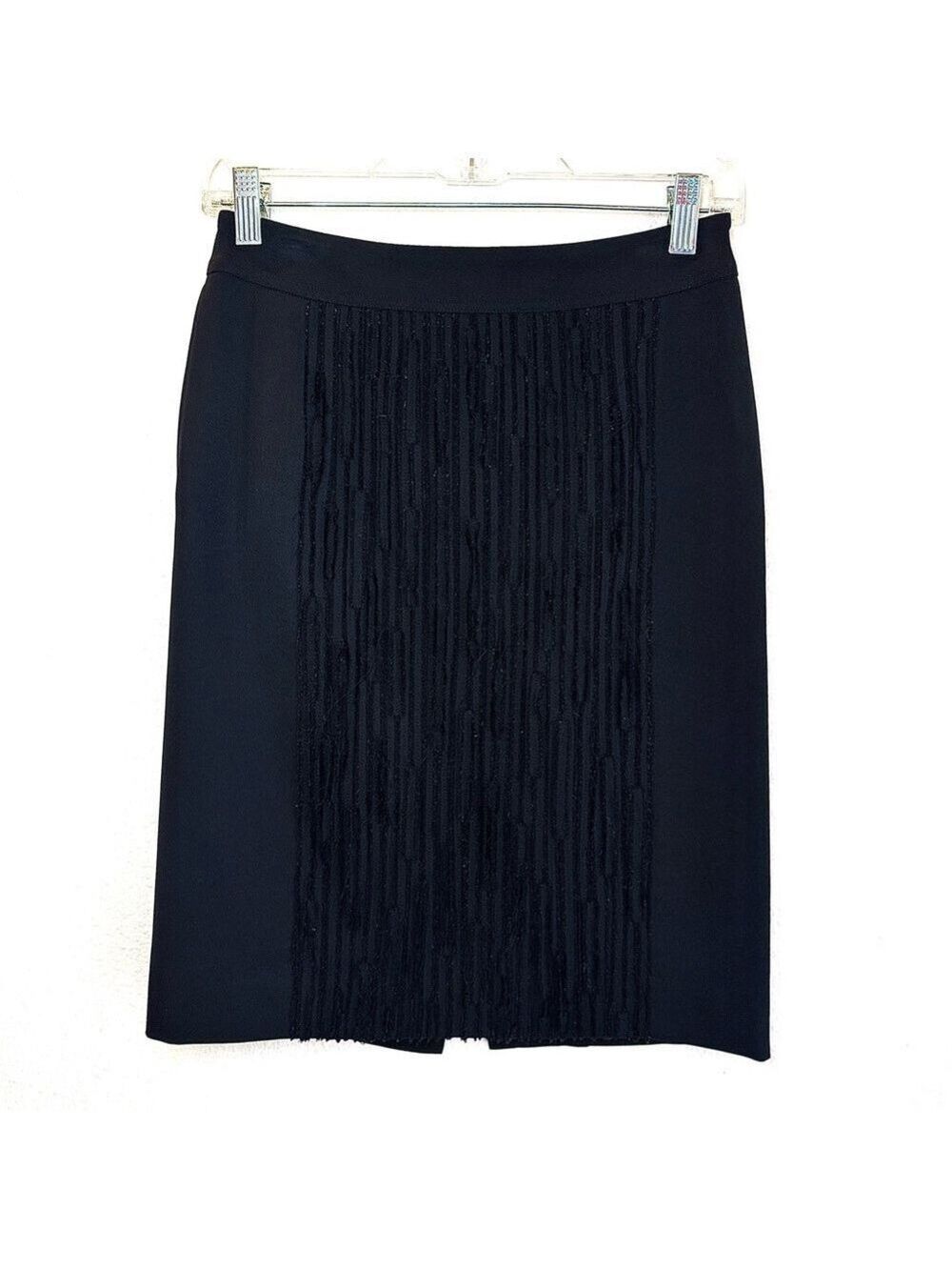 TESS GIBERSON Wool Pencil Skirt